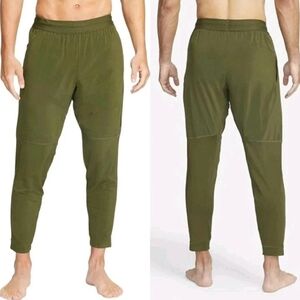 Nike Dri Fit Natural Movement Yoga Pants 4XLT Rough Green Lightweight Drawstring